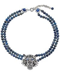 Eye Candy LA - Tiger Pendant Necklace - Lyst