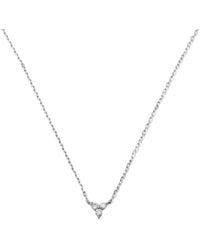 MaxColor - 14K 0.12 Ct. Tw. Lab-Grown Diamond Solitaire Necklace - Lyst
