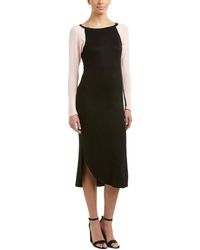 Caleigh & Clover Baseball Midi Dress - Pink