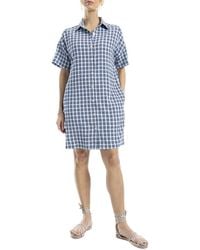Max Studio - Button-Front Shirtdress - Lyst