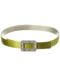 Roger Vivier - Satin Belt - Lyst