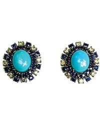 Arthur Marder Fine Jewelry - Silver 2.44 Ct. Tw. Diamond & Gemstone Earrings - Lyst