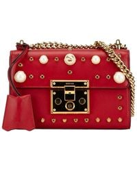 Gucci - Others Padlock Studs Chain Shoulder Bag (Authentic Pre-Loved) - Lyst