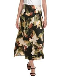Anne Klein - Pull-On Bias Flared Skirt - Lyst