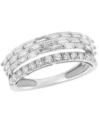 Diana M. Jewels - Fine Jewelry 14K 1.07 Ct. Tw. Diamond Half-Eternity Ring - Lyst