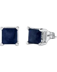 Haus of Brilliance - Colorful Gemstones 14K 1.20 Ct. Tw. Sapphire Stud Earrings - Lyst