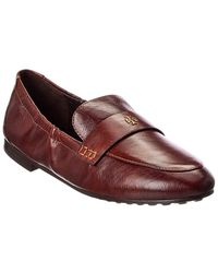 Tory Burch - Ballet Leather Loafer - Lyst