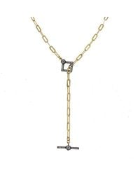 Rachel Reinhardt Jewelry - 14K Over Paperclip Chain Necklace - Lyst