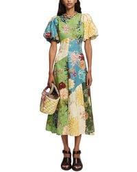 AMINA GLAM - Midi Dress - Lyst