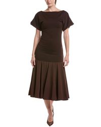 HL Affair - Short Sleeve Maxi Dress - Lyst