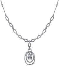 Diamond Select Cuts - 14K 4.61 Ct. Tw. Diamond & Topaz Necklace - Lyst
