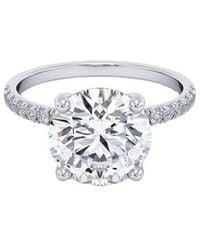 Lab Grown Diamonds - 14K 3.35 Ct. Tw. Lab-Grown Diamond Ring - Lyst