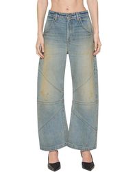 EB DENIM - Freddy Cropped Barrel Jean - Lyst