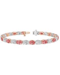 Lab Grown Diamonds - 14K 13.00 Ct. Tw. Lab-Grown Diamond Fashion Bracelet - Lyst