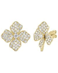 Sabrina Designs - 14k 2.84 Ct. Tw. Diamond Flower Earrings - Lyst