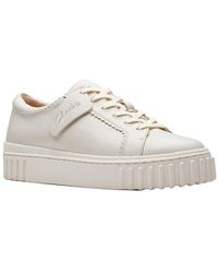 Clarks - Mayhill Walk Leather Sneaker - Lyst