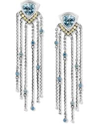 Samuel B. - 18K 4.48 Ct. Tw. Topaz Earrings - Lyst
