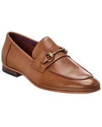 Donald J Pliner - Ted Leather Loafer - Lyst