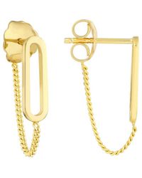 HAWLEY ST - 14K Geometric Earrings - Lyst