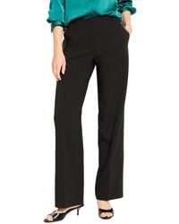 NIC+ZOE - Lenox Wide Leg Sleek Stretch Tuxedo Pant - Lyst