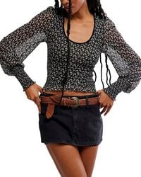 Free People - Dottie Knit Top - Lyst