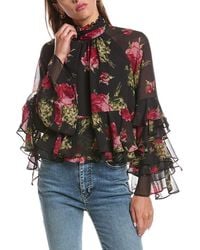 Cinq À Sept - Baroque Roses Skylah Top - Lyst