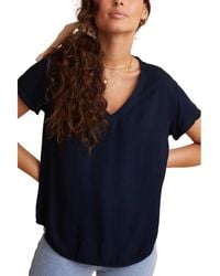 Bella Dahl - V-Neck T-Shirt - Lyst