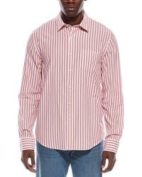 Vince - Classic Fit Stripe Shirt - Lyst