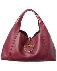 Gucci - Softbit Maxi Leather Shoulder Bag - Lyst