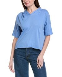 XCVI - Coen Hooded T-Shirt - Lyst