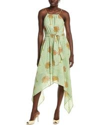 Garrie B - All Over Halter Midi Dress - Lyst