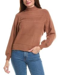 Elie by Elie Tahari - Mock Neck Sweater - Lyst