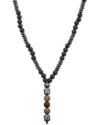 Eye Candy LA - The Bold Collection Agate Buddha Necklace - Lyst