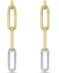 Diana M. Jewels - Diana M. Fine Jewelry 14K 0.27 Ct. Tw. Lab-Grown Diamond Drop Earrings - Lyst
