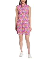 IBKUL - Allana Zip Mock Dress - Lyst