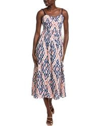 Garrie B - Novelty Strap Midi Dress - Lyst