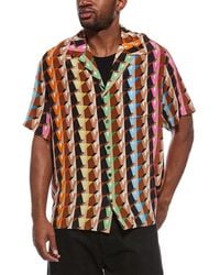 Valentino - Camicia Silk Shirt - Lyst
