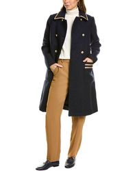 Boden - Double-breasted Military Wool-blend Coat - Lyst