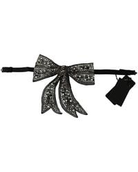 Dolce & Gabbana - Initial Bow Tie - Lyst