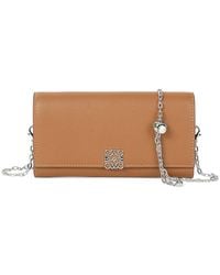 Tiffany & Fred Paris - Saffiano Leather Crossbody Wallet/Clutch - Lyst