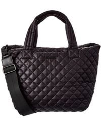 MZ Wallace - Small Metro Nylon & Leather Tote Deluxe - Lyst
