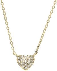 Diamond Select Cuts - 0.06 Ct. Tw. Diamond 14K Necklace - Lyst