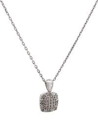 Diamond Select Cuts - 0.16 Ct. Tw. Diamond & Topaz Necklace - Lyst