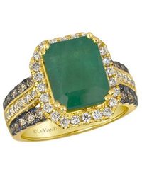 Le Vian - Le Vian 14K 5.08 Ct. Tw. Diamond & New Emerald Ring - Lyst