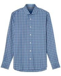 Robert Talbott - Reynolds Ultra Light Weight Brushed Shirt - Lyst
