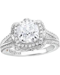 Suzy Levian CZ Jewelry - Suzy Levian Cz Engagement Ring - Lyst