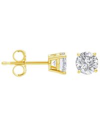 Diana M. Jewels - 14k 0.75 Ct. Tw. Diamond Earrings - Lyst