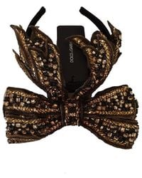 Dolce & Gabbana - Silk-Blend Headband - Lyst