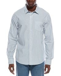 Vince - Classic Fit Stripe Shirt - Lyst
