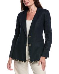 Sam Edelman - Enola Linen-Blend Blazer - Lyst